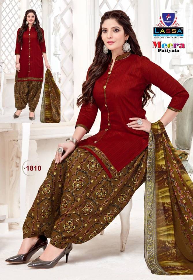 Arihant Lassa Meera 18 Casual Daily Wear Cotton Patiala Printed Dress Material